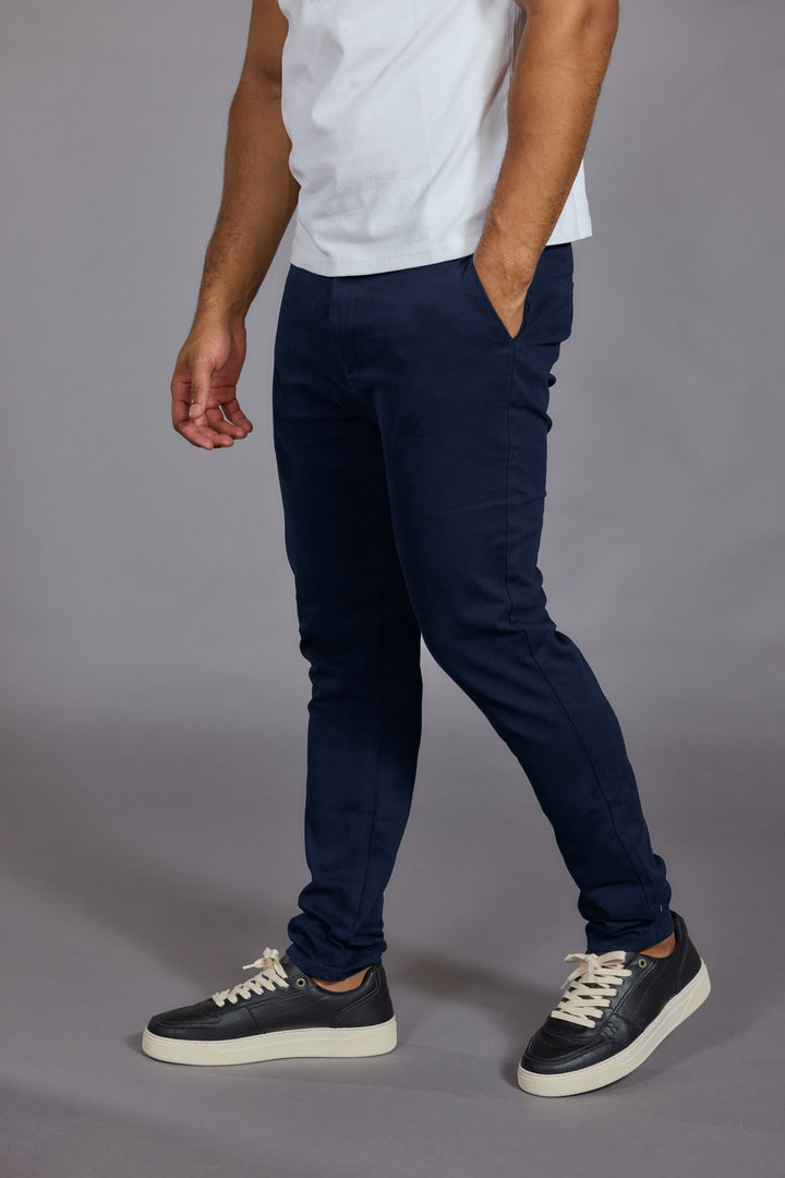 Men Navy Chino Trouser 