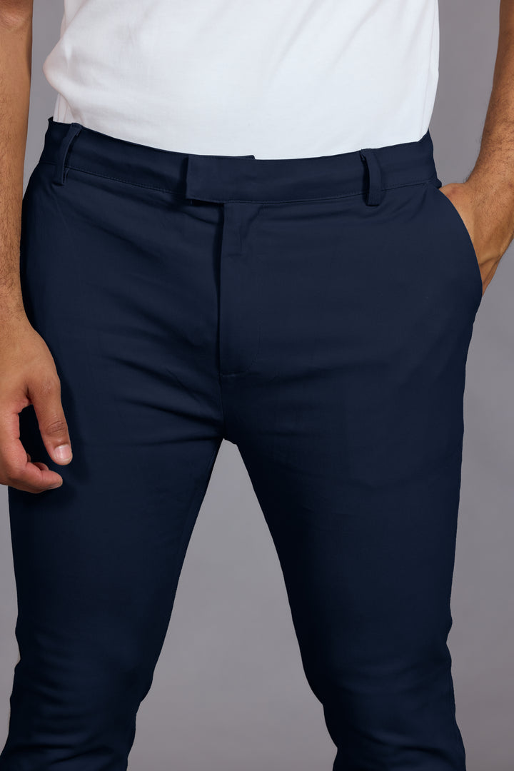 Navy Chino Pant for Men