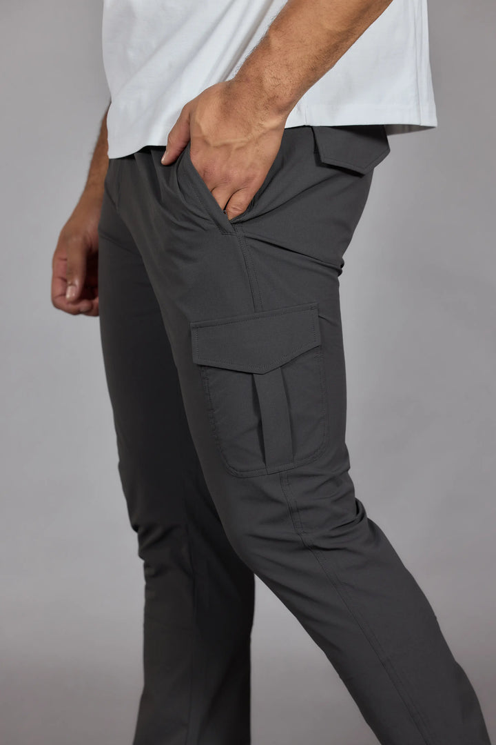 Best cargo trousers men UK charcoal grey
