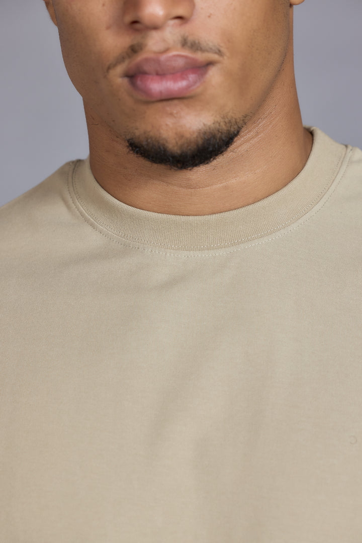 Casual stone t-shirt men breathable cotton relaxed fit